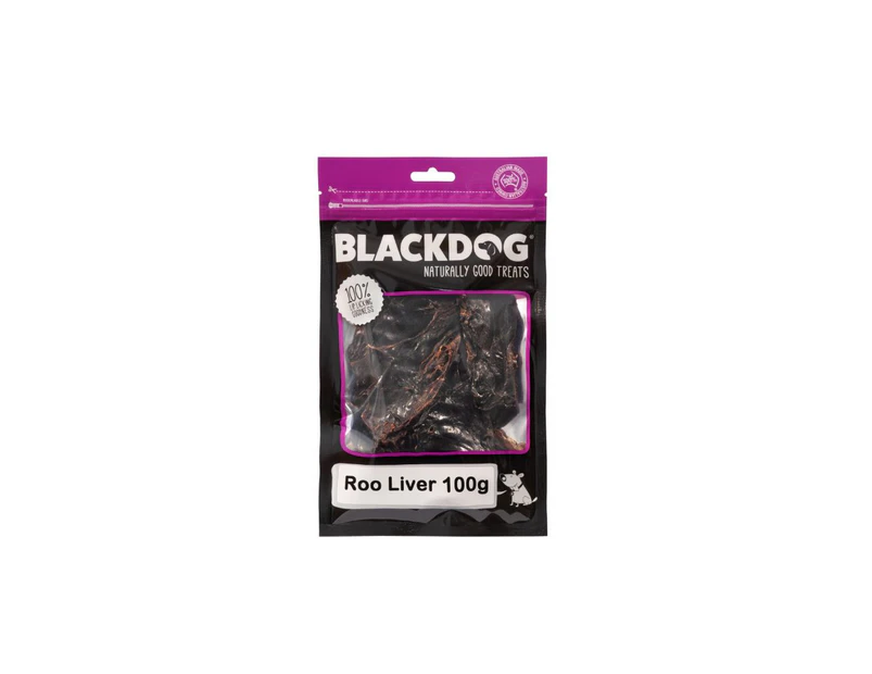 Blackdog Roo Liver Dog Treats 100g