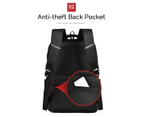 black-Simple Casual Laptop Bag Waterproof Shockproof Multifunctional Shoulder Bag For Laptop Tablets Documents Under 15.6 inch