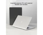 transparent15-4-pro-a1286-Protective Shell Case Compatible with Macbook Pro 15.4 Pro A1707 / A1990, 15.4 Pro Retina (A1398), 15.4 pro (A1286)