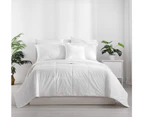 250GSM Lightweight Australian Wool Quilt (White) - Super King Bed