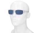 Oakley Crankshaft Sunglasses - Polished Clear/Ice Iridium 1