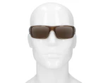 Oakley Men's Crankshaft Polarised Sunglasses - Brown Smoke/Tungsten Iridium