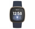 Fitbit Versa 3 Smart Fitness Watch - Midnight/Soft Gold