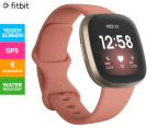 Fitbit Versa 3 Smart Fitness Watch - Pink Clay/Soft Gold