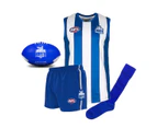 North Melbourne Kangaroos AFL Footy Junior Youths Kids Auskick Playing Pack with Football