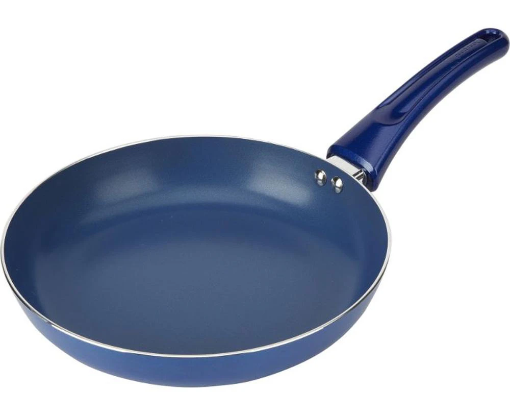 Chrome Fry Pan (Blue)