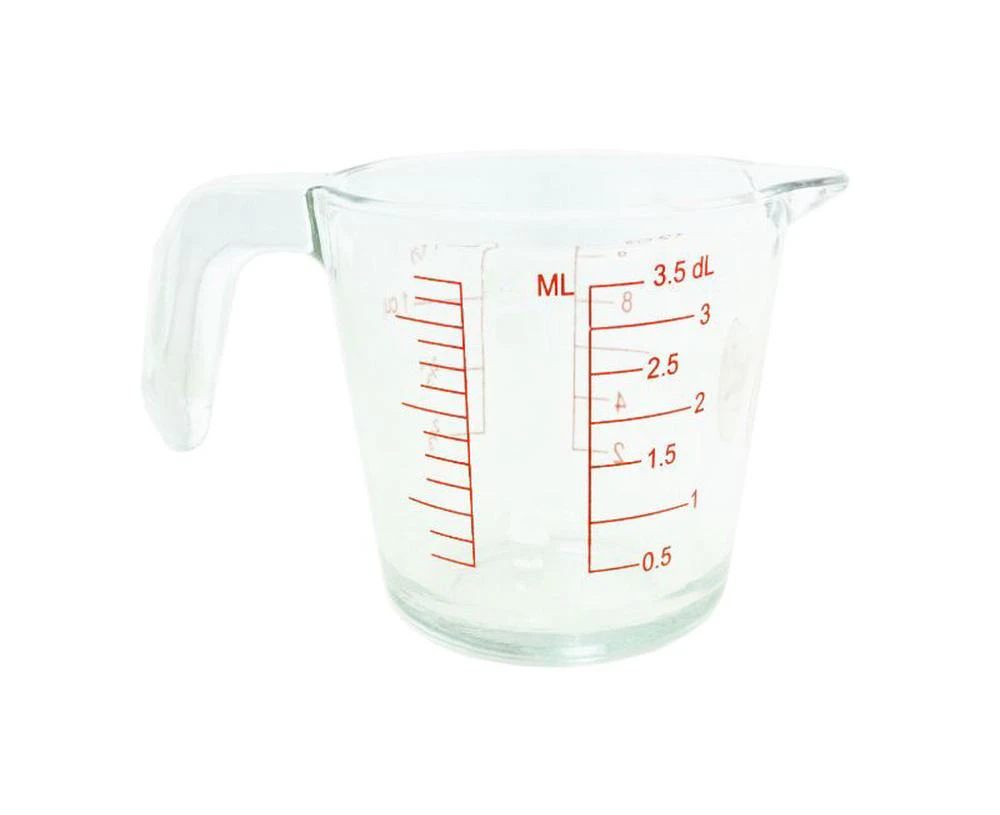 Measure Lime Glass Jug Soda - 500mL