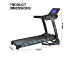 Powertrain V1200 Treadmill with Shock-Absorbing System