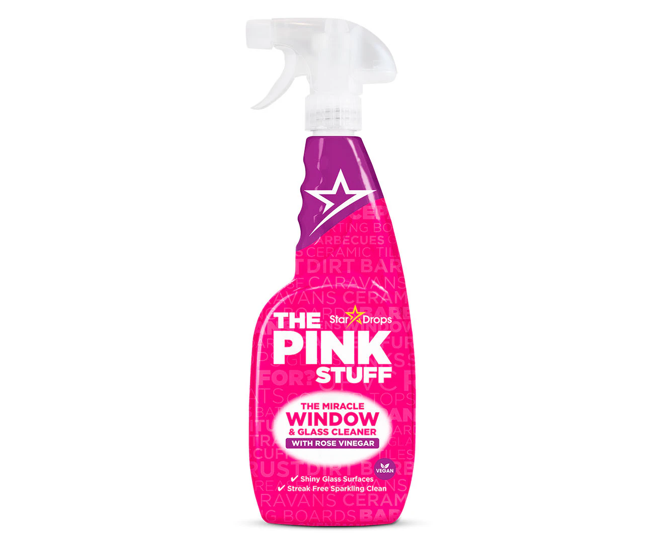 Stardrops The Pink Stuff Miracle Window & Glass Cleaner 750mL