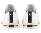 Puma Men's Ever Leather Sneakers - Puma White/Puma Black/Pristine