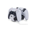 PowerA Dual Charge Station Dock Stand For PlayStation 5/PS5 Controllers White