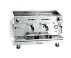 ARCADIA Professional Espresso coffee machine SS polish white 2 Group - ARCADIA-G2 Commercial Coffee machines - Silver