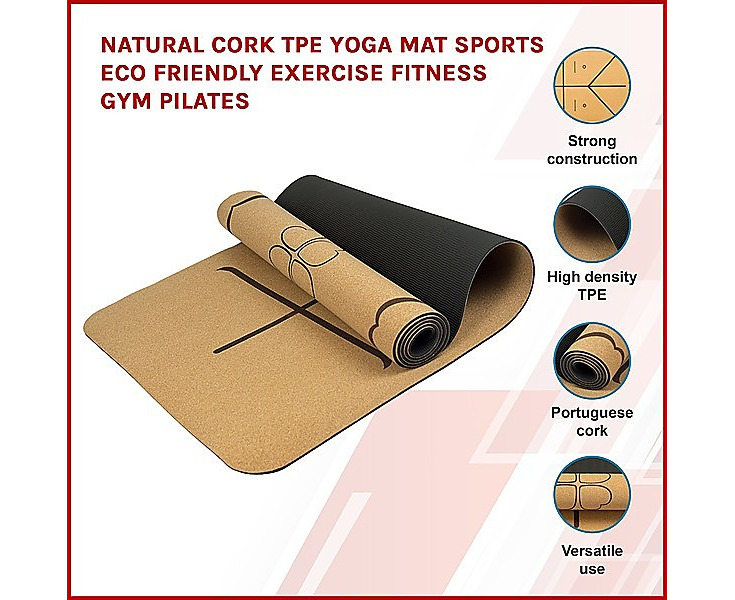 Premium Cork Yoga Mats  Eco-Friendly & Durable – Zenvibes