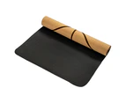 Natural Cork TPE Yoga Mat Sports Eco Friendly Exercise Fitness Gym Pilates