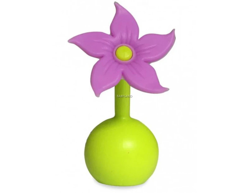 Silicone Breast Pump Flower Stopper (Purple)