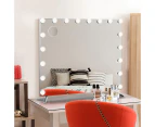 Embellir Makeup Mirror 80x65cm Hollywood Vanity with LED Light Tabletop Wall