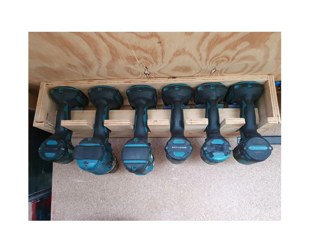 6 X Cordless Tool Mount Holder Suit Makita 18V Li-Ion Cordless Tools