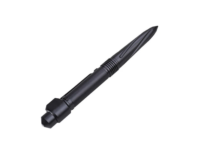 KALOAD EDC Tactical Pen Aluminum Alloy Attack Head 2 Modes 150 Lumens Flashlight Whistle Outdoor Emergency Safe Security Tool