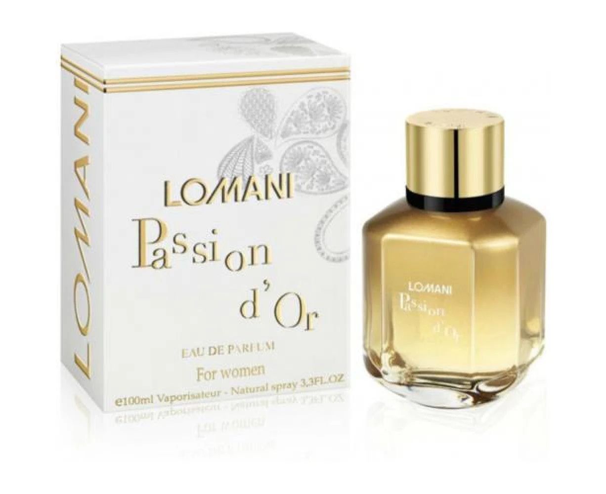 Lomani Passion D'or Eau De Parfum Spray By Lomani 100Ml