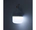 Usb Charging Three Modes Bright White Led Emergency Light Bulb For Camping Fishing