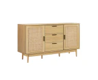 Artiss Rattan Buffet Sideboard - BRIONY Oak