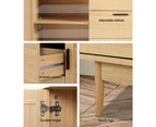 Artiss Buffet Sideboard Rattan Furniture Cabinet Storage Hallway Table Kitchen