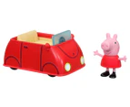 Peppa Pig 2-Piece Peppa Pig & Little Red Car Toy Set