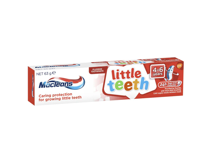 Macleans Little Teeth 2-4 Years Toothpaste 63g