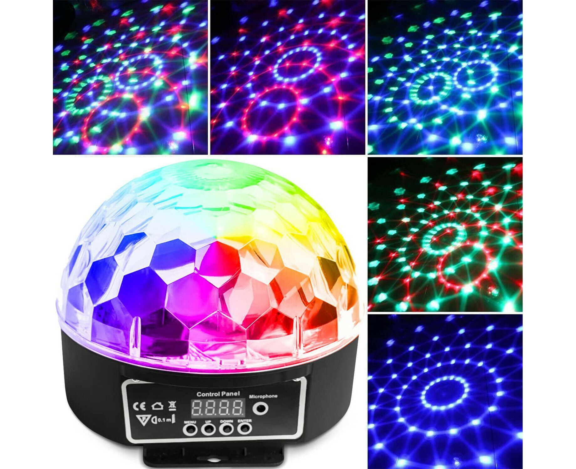 CR Lite 18W 6 High Power Red Green Blue White Yellow Pink LED