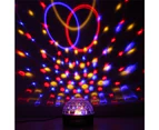 CR Lite 18W 6 High Power  Red Green Blue White Yellow Pink LED Disco Light DJ Party Star Ball Auto Sound With IR Controller