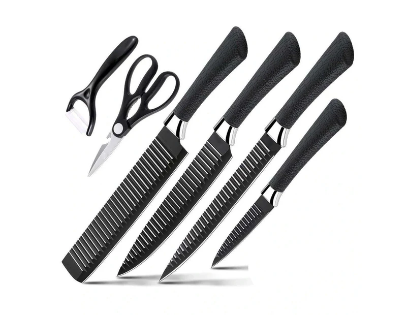6 pcs Kitchen Stainless Steel Kitchen Knife Set