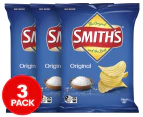 3 x Smith's Crinkle Cut Chips Original 170g