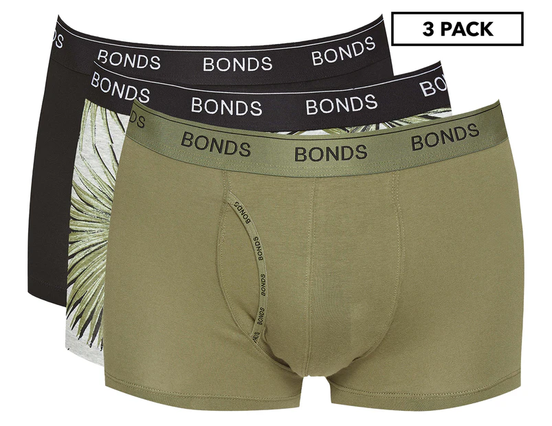 Bonds 3 Pack Guyfront Trunks