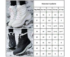 Womens Ladies Winter Waterproof Snow Ankle Boots - Black