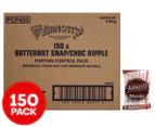 150 x Arnott's Choc Ripple & Butternut Snap Biscuits 20.5g