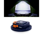 USB Rechargeable Portable Emergency Night Light Tent Lamp - White