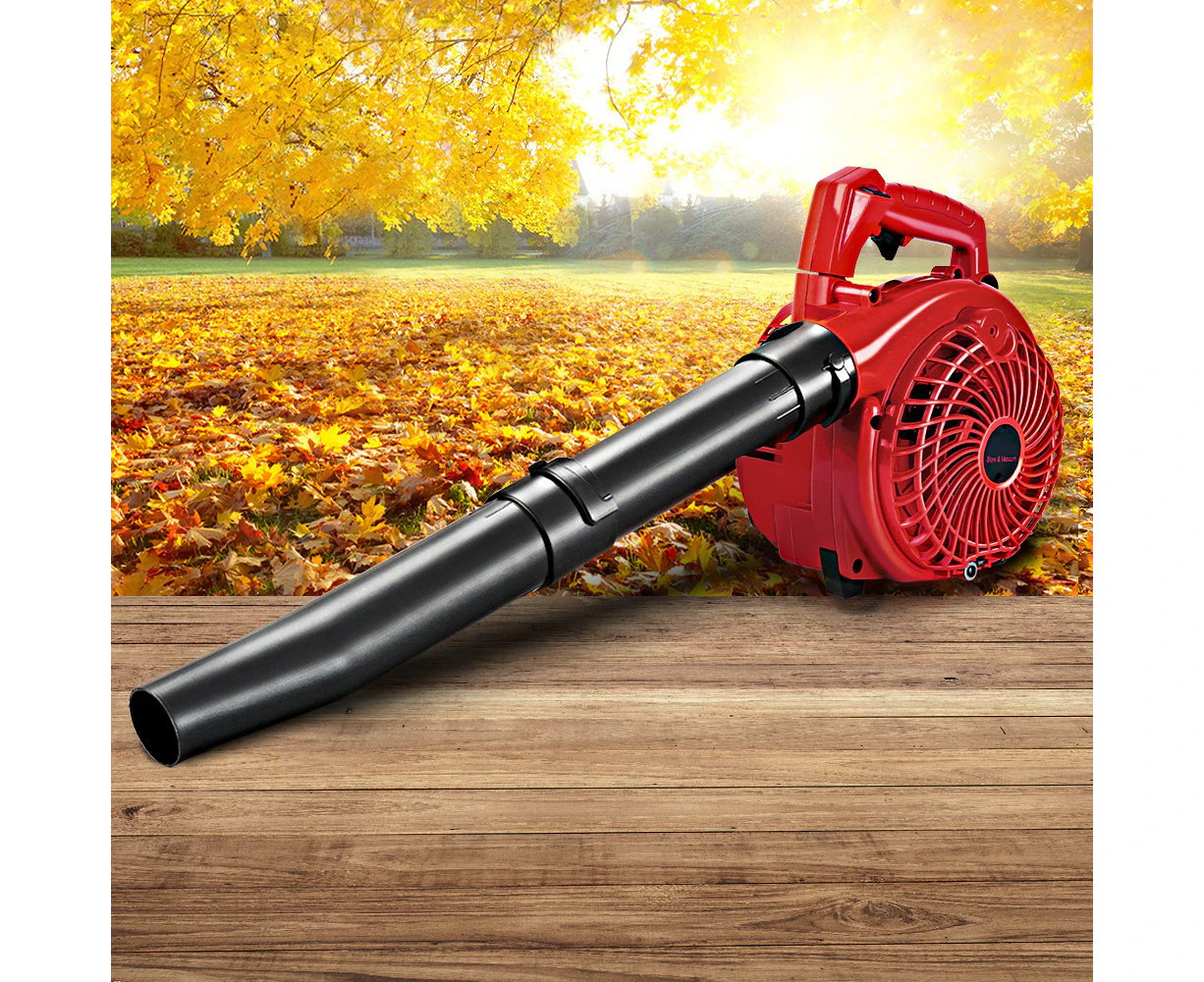 Giantz Petrol Leaf Blower Garden Vacuum Handheld Commercial Outdoor Tool 36CC