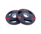 2.5kg Rubber Tri-grip Weight Plates Type-A Pair