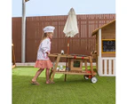 Lifespan Kids Alfresco Mobile Play Kitchen - Natural/White/Multi