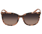 Calvin Klein Women's CK18507S665 Sunglasses - Peach Tortoise/Grey