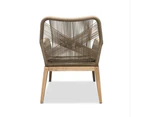 Winnipeg & Sons String Weave & Oak Dining Chair