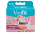 Gillette Venus Comfort Glide White Tea Cartridge 4s