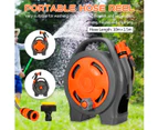 Retractable Portable Hose Reel Water Storage 6 kind Spray Gun Outdoor Garden Pipe