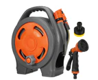 Retractable Portable Hose Reel Water Storage 6 kind Spray Gun Outdoor Garden Pipe