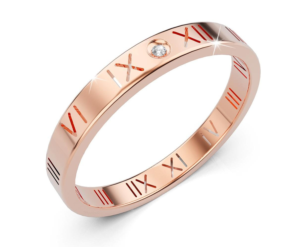 Roman numeral ring discount cartier