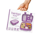 Bentgo Kids' Leak Proof Bento Lunch Box - Purple