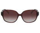 Calvin Klein Women's CK4303SA210 Sunglasses - Chocolate/Brown