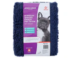 Paws & Claws 1x1m Sherpa Pet Blanket - Navy