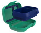 Bentgo Kids' Leak Proof Snack Container - Green/Royal Blue