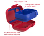 Bentgo Kids' Leak Proof Snack Container - Red/Royal Blue